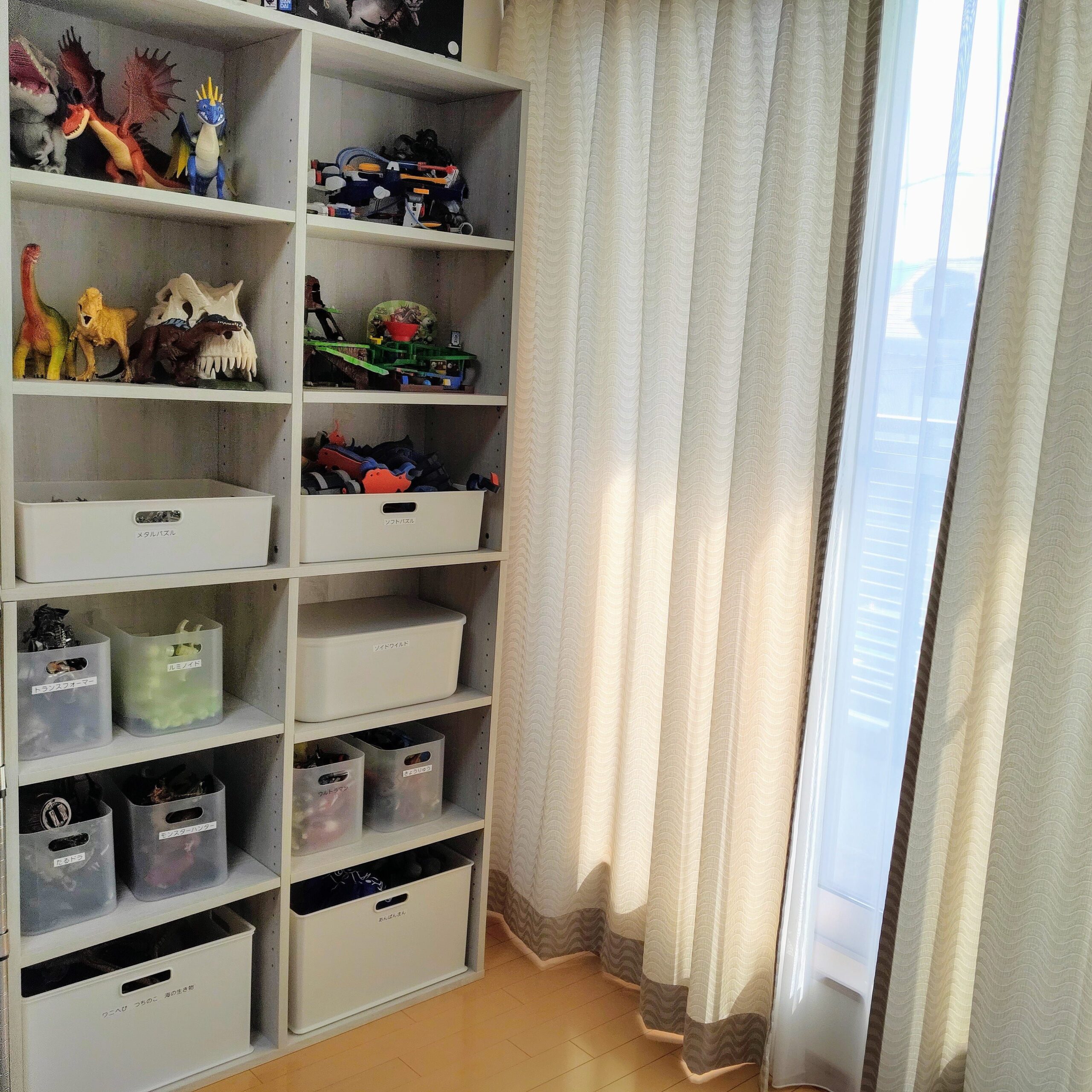 お片付け 仕切付きバケツ 青 | 株式会社テラモト